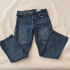 Women's Straight Leg Blue Jeans